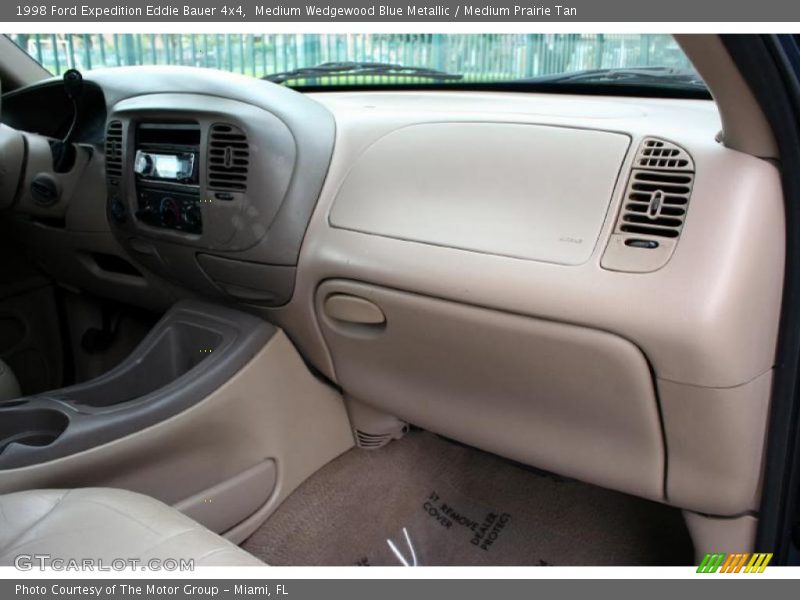Medium Wedgewood Blue Metallic / Medium Prairie Tan 1998 Ford Expedition Eddie Bauer 4x4