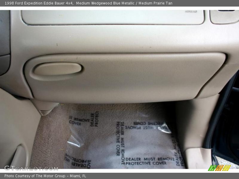 Medium Wedgewood Blue Metallic / Medium Prairie Tan 1998 Ford Expedition Eddie Bauer 4x4