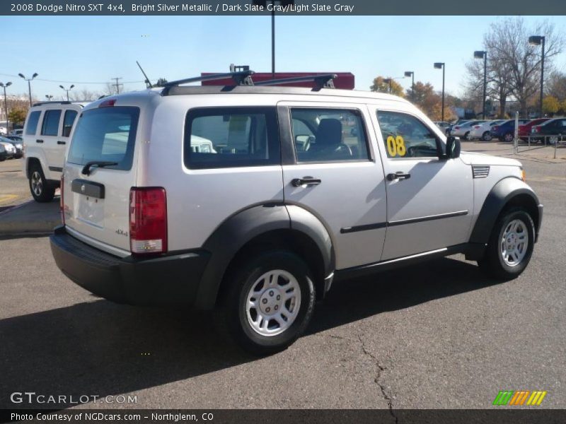 Bright Silver Metallic / Dark Slate Gray/Light Slate Gray 2008 Dodge Nitro SXT 4x4