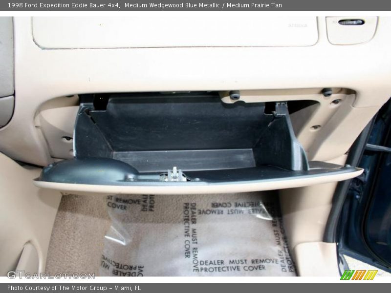 Medium Wedgewood Blue Metallic / Medium Prairie Tan 1998 Ford Expedition Eddie Bauer 4x4