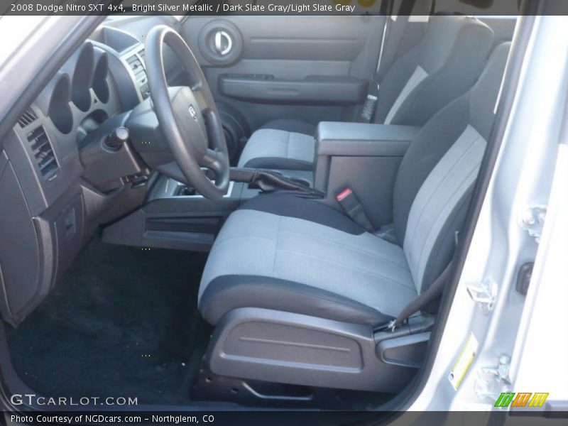Bright Silver Metallic / Dark Slate Gray/Light Slate Gray 2008 Dodge Nitro SXT 4x4