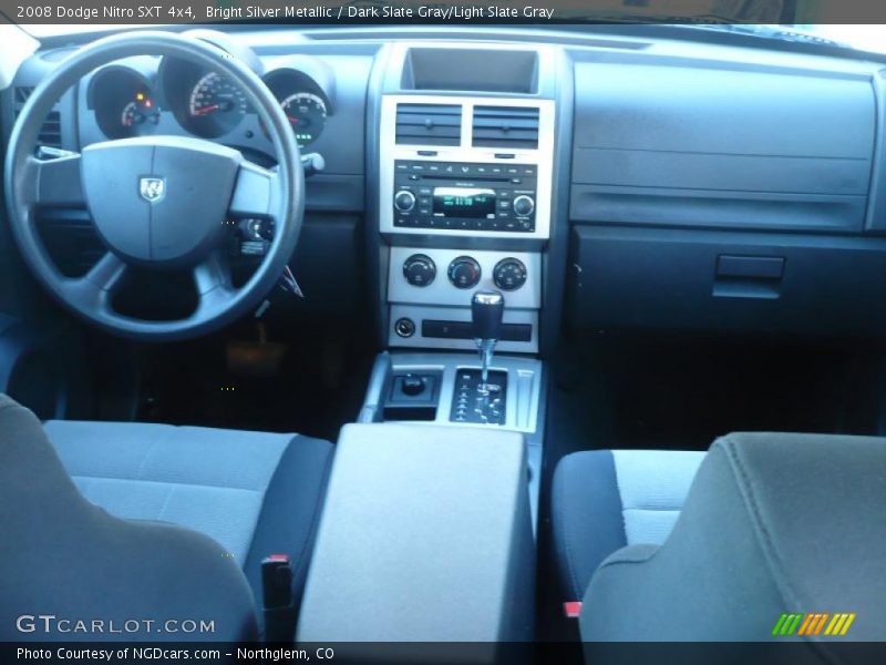 Bright Silver Metallic / Dark Slate Gray/Light Slate Gray 2008 Dodge Nitro SXT 4x4