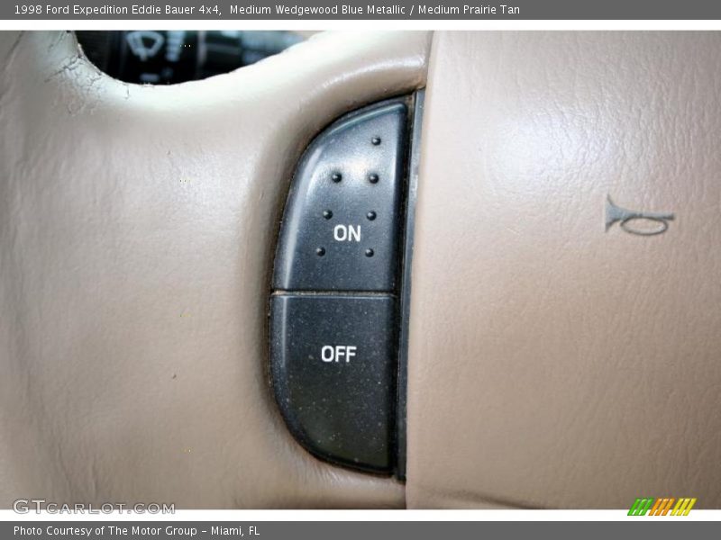 Medium Wedgewood Blue Metallic / Medium Prairie Tan 1998 Ford Expedition Eddie Bauer 4x4