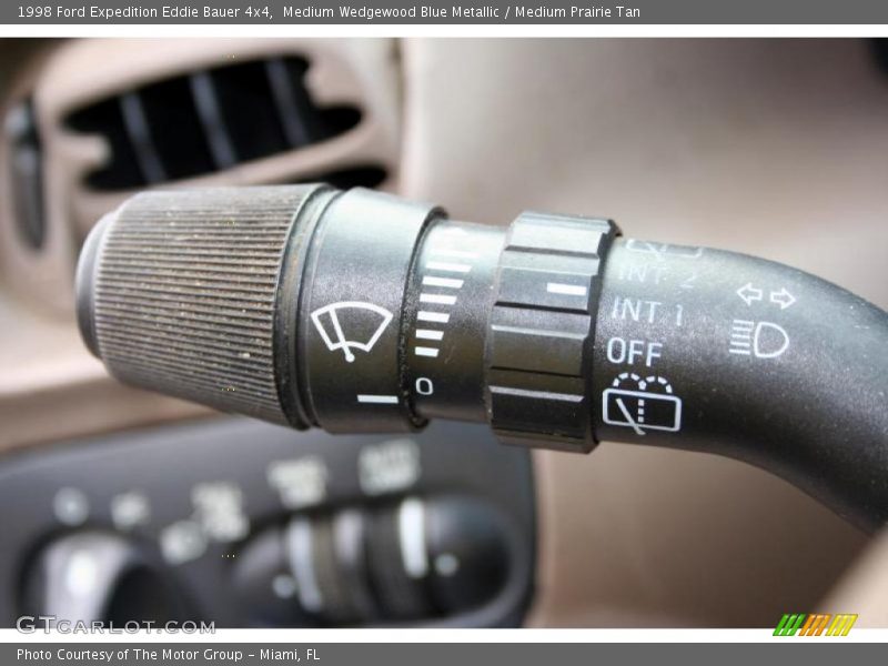 Medium Wedgewood Blue Metallic / Medium Prairie Tan 1998 Ford Expedition Eddie Bauer 4x4