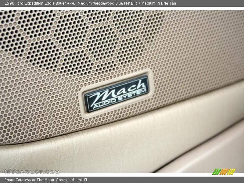 Medium Wedgewood Blue Metallic / Medium Prairie Tan 1998 Ford Expedition Eddie Bauer 4x4