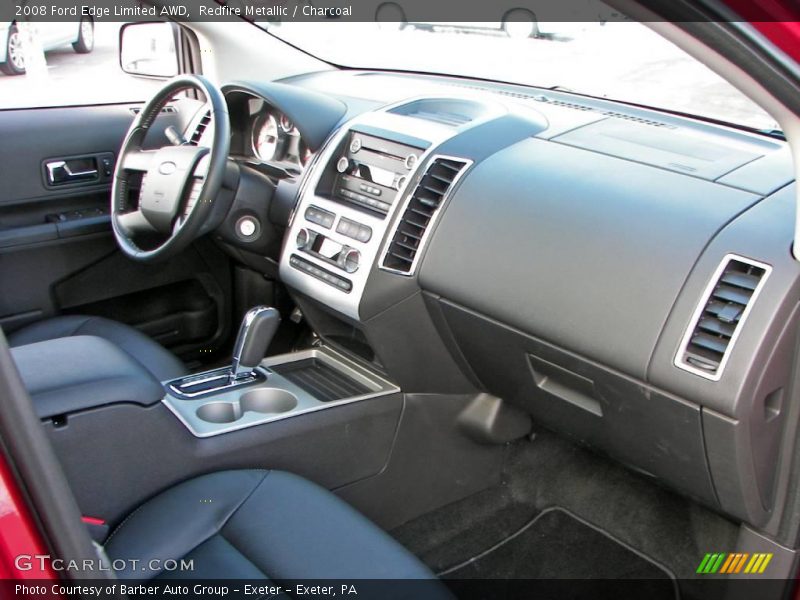 Redfire Metallic / Charcoal 2008 Ford Edge Limited AWD