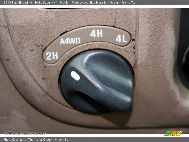 Medium Wedgewood Blue Metallic / Medium Prairie Tan 1998 Ford Expedition Eddie Bauer 4x4