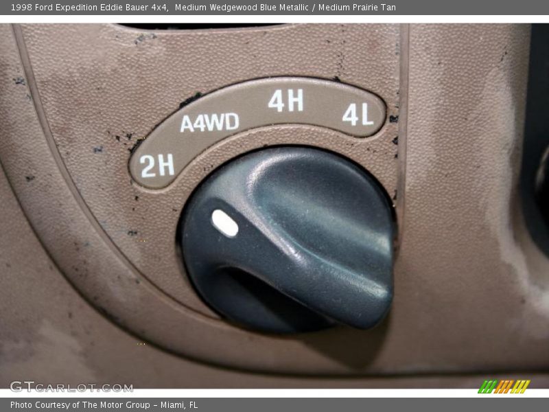 Medium Wedgewood Blue Metallic / Medium Prairie Tan 1998 Ford Expedition Eddie Bauer 4x4