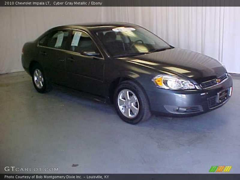 Cyber Gray Metallic / Ebony 2010 Chevrolet Impala LT