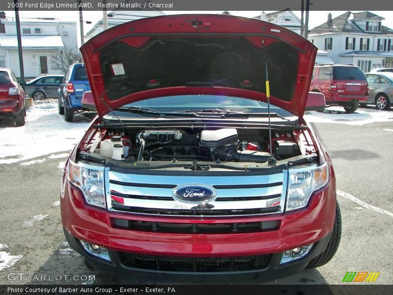 Redfire Metallic / Charcoal 2008 Ford Edge Limited AWD