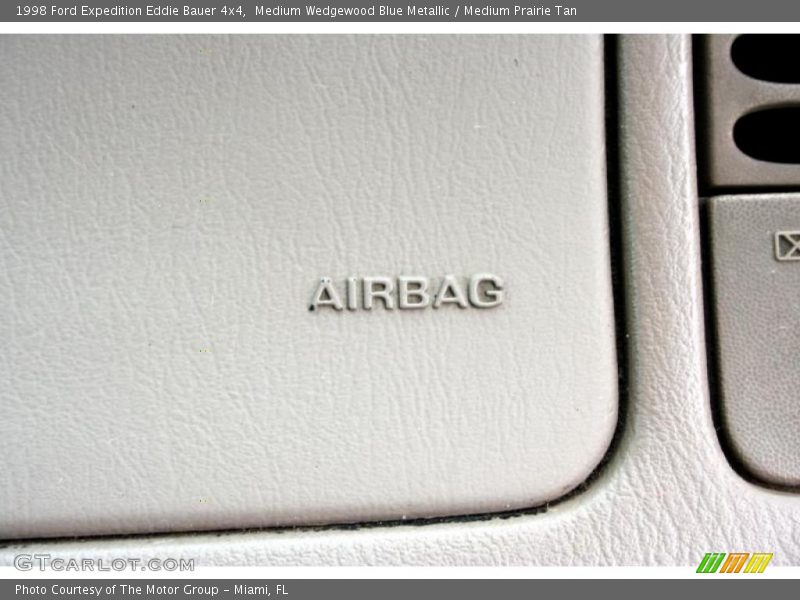 Medium Wedgewood Blue Metallic / Medium Prairie Tan 1998 Ford Expedition Eddie Bauer 4x4