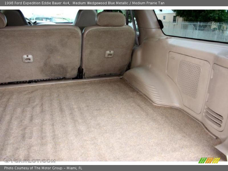 Medium Wedgewood Blue Metallic / Medium Prairie Tan 1998 Ford Expedition Eddie Bauer 4x4