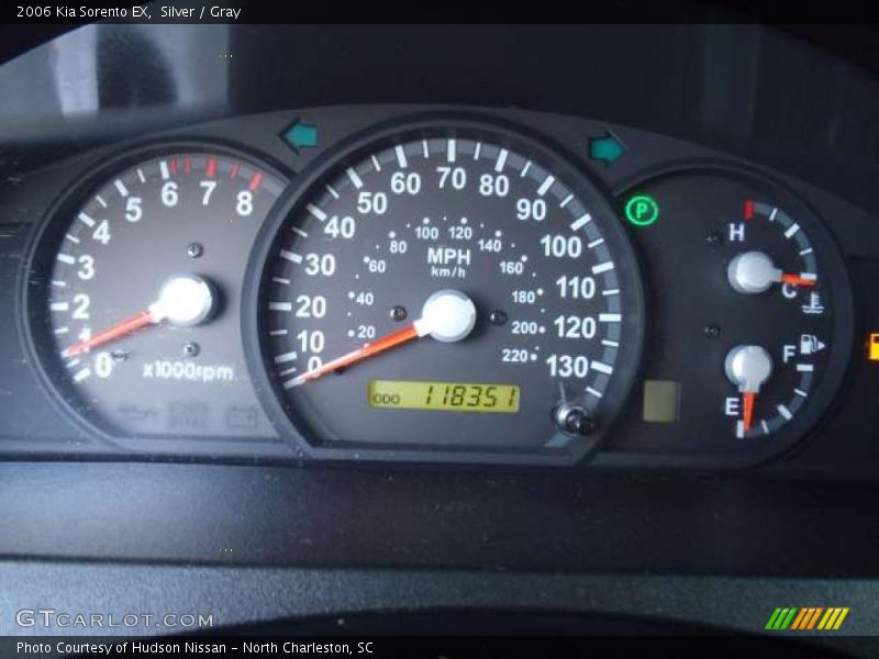 Silver / Gray 2006 Kia Sorento EX