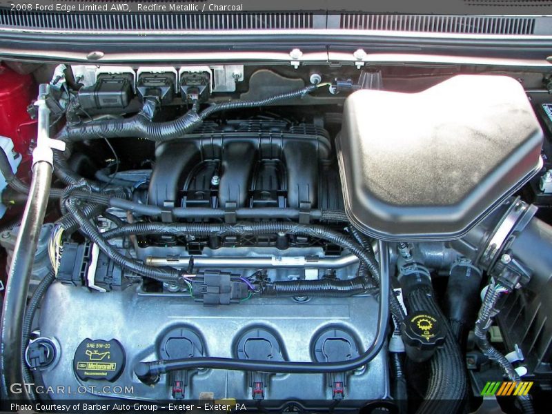 Redfire Metallic / Charcoal 2008 Ford Edge Limited AWD