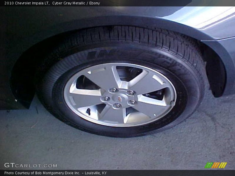 Cyber Gray Metallic / Ebony 2010 Chevrolet Impala LT