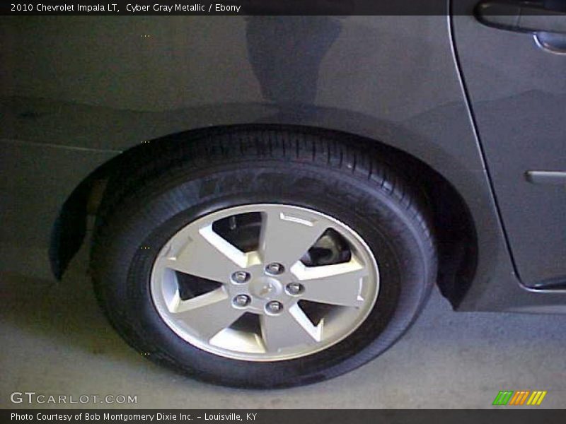 Cyber Gray Metallic / Ebony 2010 Chevrolet Impala LT