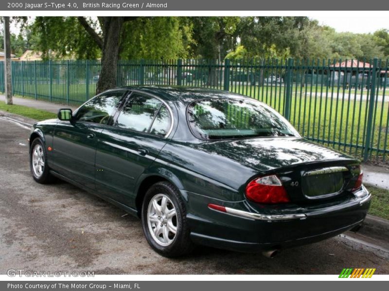  2000 S-Type 4.0 British Racing Green