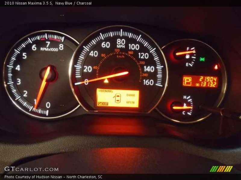 Navy Blue / Charcoal 2010 Nissan Maxima 3.5 S