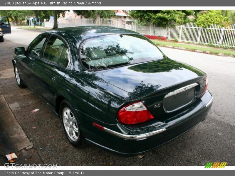 British Racing Green / Almond 2000 Jaguar S-Type 4.0