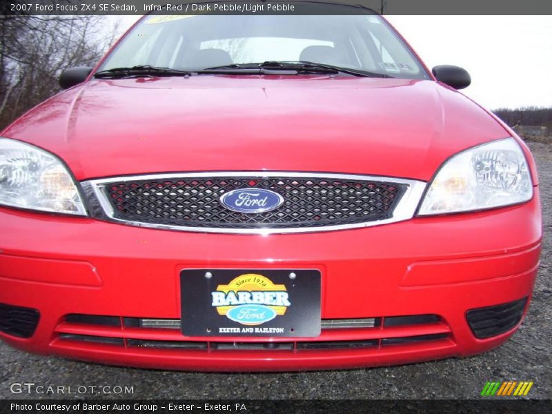 Infra-Red / Dark Pebble/Light Pebble 2007 Ford Focus ZX4 SE Sedan