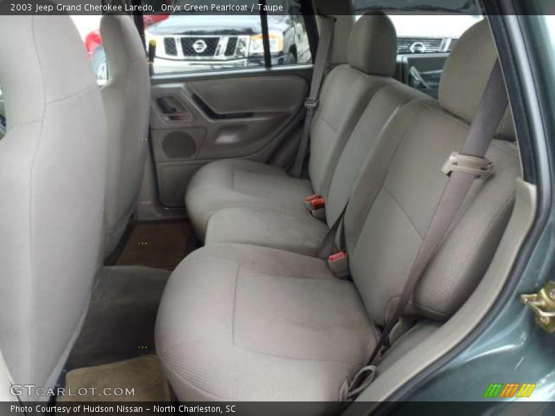 Onyx Green Pearlcoat / Taupe 2003 Jeep Grand Cherokee Laredo