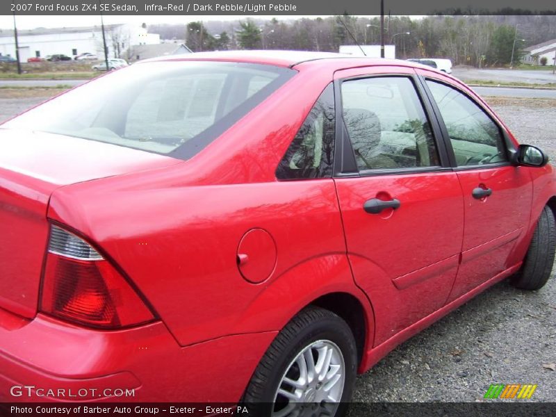 Infra-Red / Dark Pebble/Light Pebble 2007 Ford Focus ZX4 SE Sedan