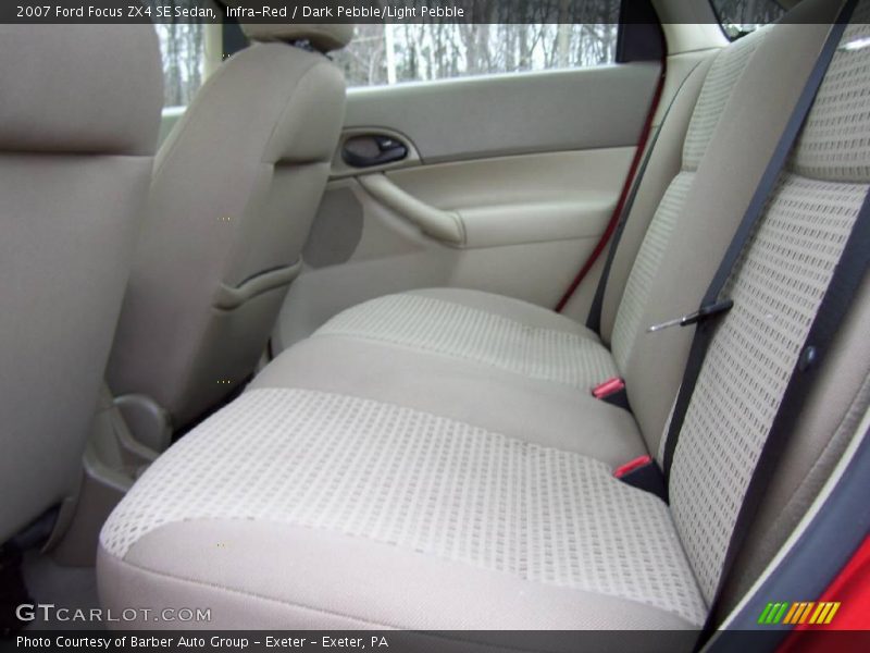 Infra-Red / Dark Pebble/Light Pebble 2007 Ford Focus ZX4 SE Sedan