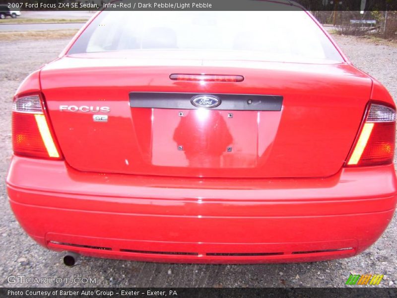 Infra-Red / Dark Pebble/Light Pebble 2007 Ford Focus ZX4 SE Sedan