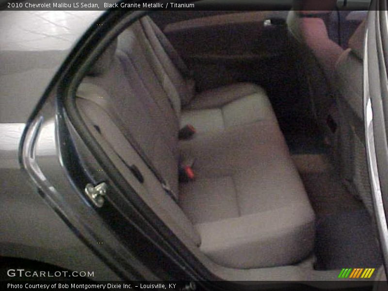 Black Granite Metallic / Titanium 2010 Chevrolet Malibu LS Sedan