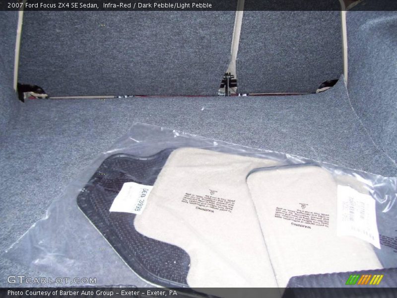 Infra-Red / Dark Pebble/Light Pebble 2007 Ford Focus ZX4 SE Sedan