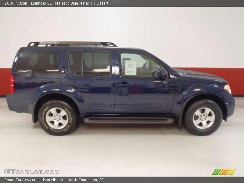 Majestic Blue Metallic / Desert 2006 Nissan Pathfinder SE