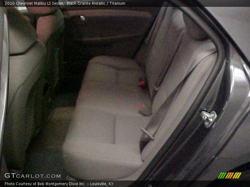 Black Granite Metallic / Titanium 2010 Chevrolet Malibu LS Sedan