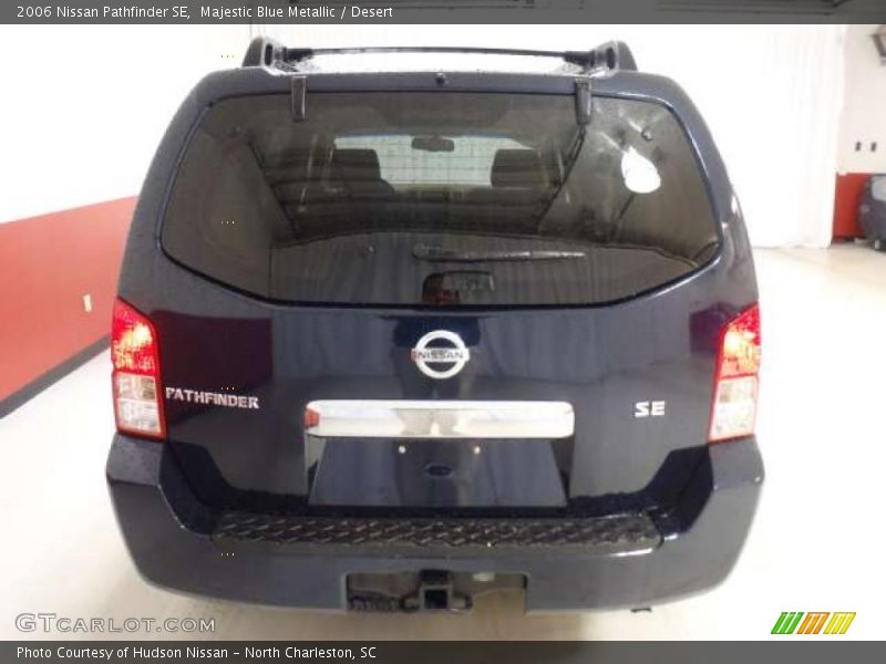 Majestic Blue Metallic / Desert 2006 Nissan Pathfinder SE