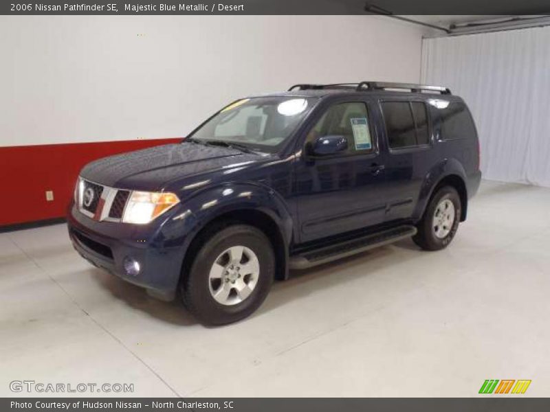 Majestic Blue Metallic / Desert 2006 Nissan Pathfinder SE