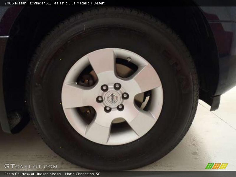 Majestic Blue Metallic / Desert 2006 Nissan Pathfinder SE