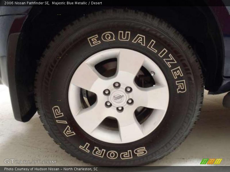 Majestic Blue Metallic / Desert 2006 Nissan Pathfinder SE