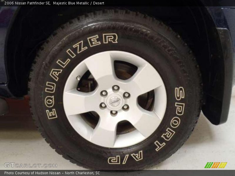 Majestic Blue Metallic / Desert 2006 Nissan Pathfinder SE