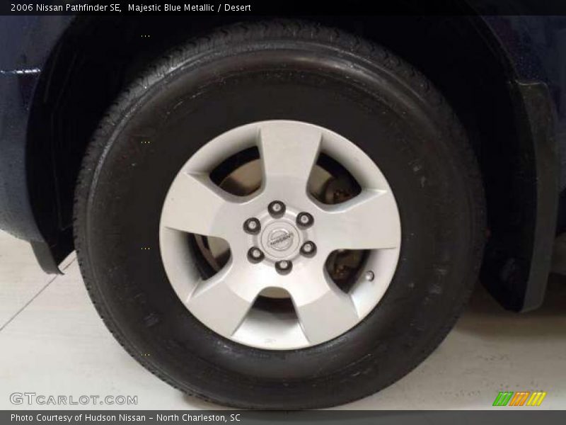 Majestic Blue Metallic / Desert 2006 Nissan Pathfinder SE