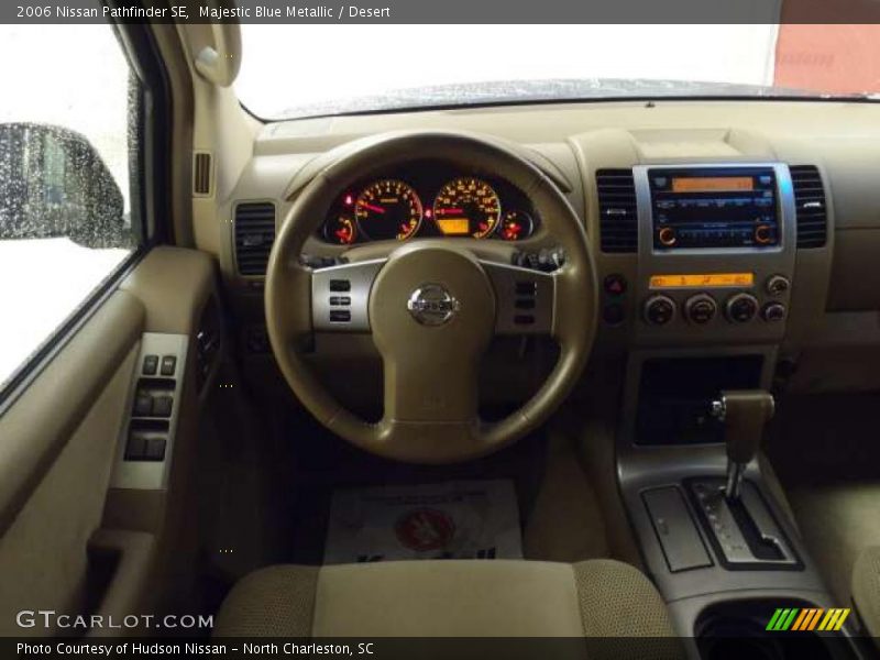 Majestic Blue Metallic / Desert 2006 Nissan Pathfinder SE