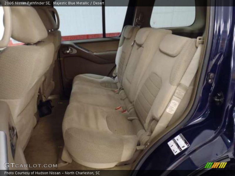 Majestic Blue Metallic / Desert 2006 Nissan Pathfinder SE