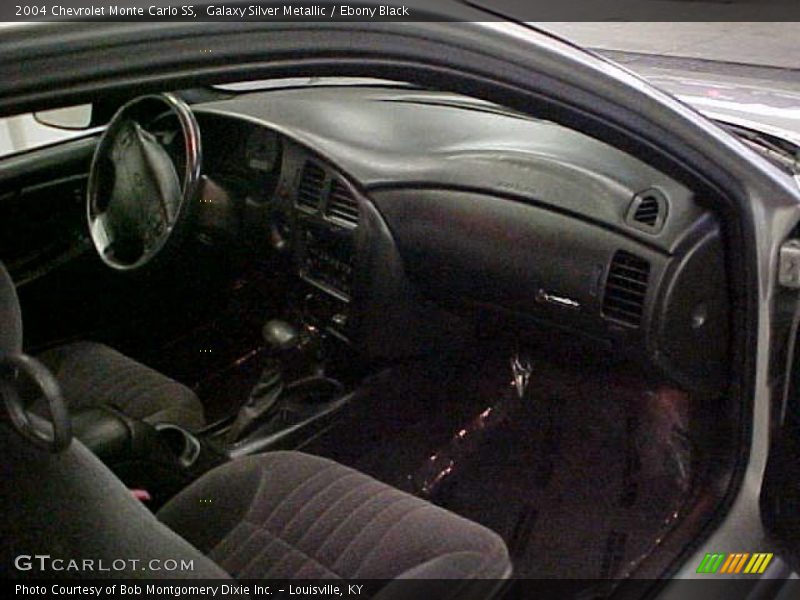 Galaxy Silver Metallic / Ebony Black 2004 Chevrolet Monte Carlo SS