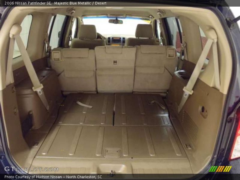 Majestic Blue Metallic / Desert 2006 Nissan Pathfinder SE
