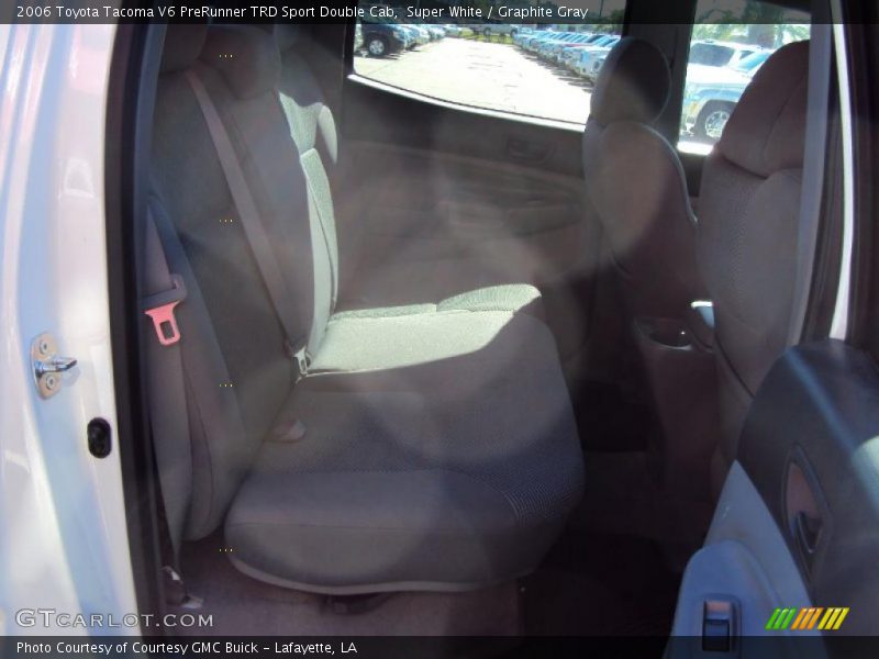 Super White / Graphite Gray 2006 Toyota Tacoma V6 PreRunner TRD Sport Double Cab
