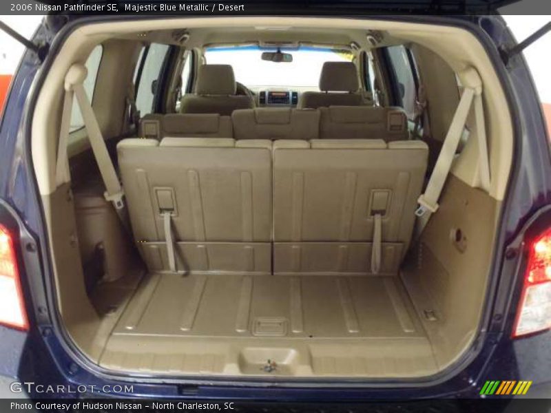 Majestic Blue Metallic / Desert 2006 Nissan Pathfinder SE