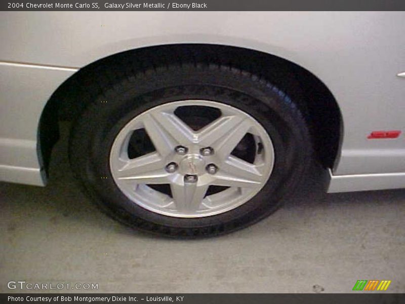 Galaxy Silver Metallic / Ebony Black 2004 Chevrolet Monte Carlo SS