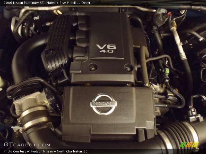 Majestic Blue Metallic / Desert 2006 Nissan Pathfinder SE