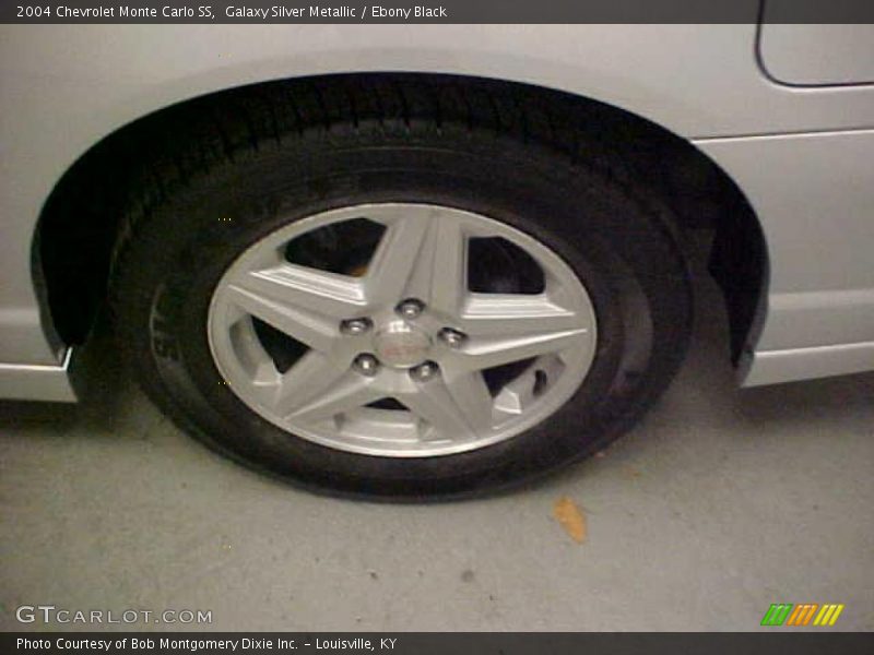 Galaxy Silver Metallic / Ebony Black 2004 Chevrolet Monte Carlo SS