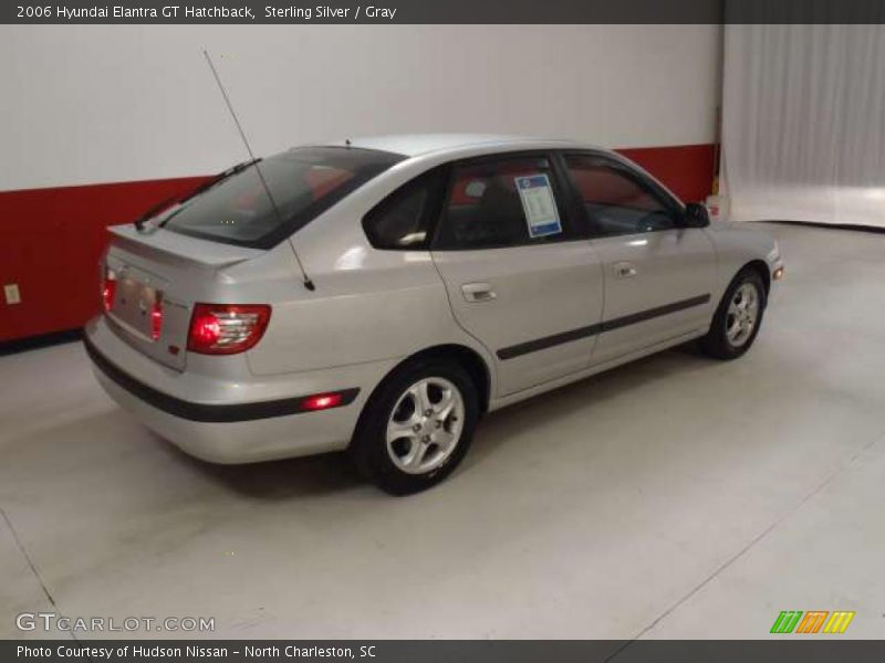 Sterling Silver / Gray 2006 Hyundai Elantra GT Hatchback