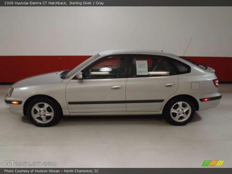 Sterling Silver / Gray 2006 Hyundai Elantra GT Hatchback