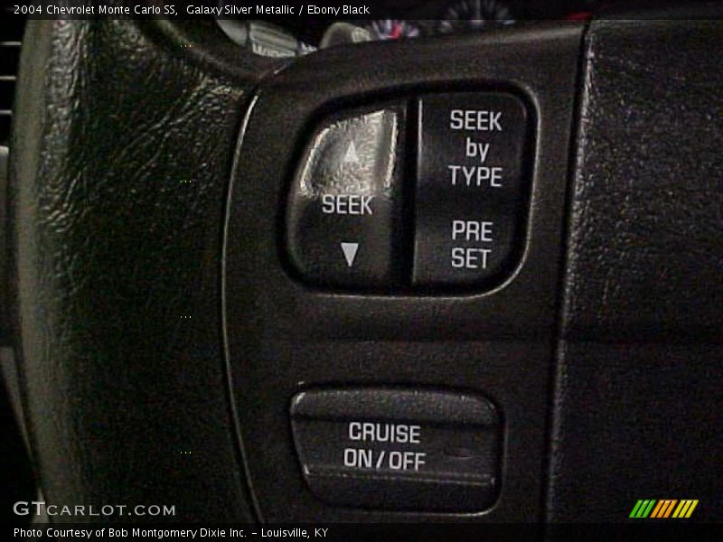 Galaxy Silver Metallic / Ebony Black 2004 Chevrolet Monte Carlo SS